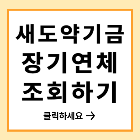 “7년 넘게 못 갚은 빚, 그냥 두면 진짜 큰일 납니다” 새도약기금 장기연체 조회로 당장 확인하세요